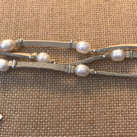 NEW multi strand leather and bead bracelet - Picture 7 of 8